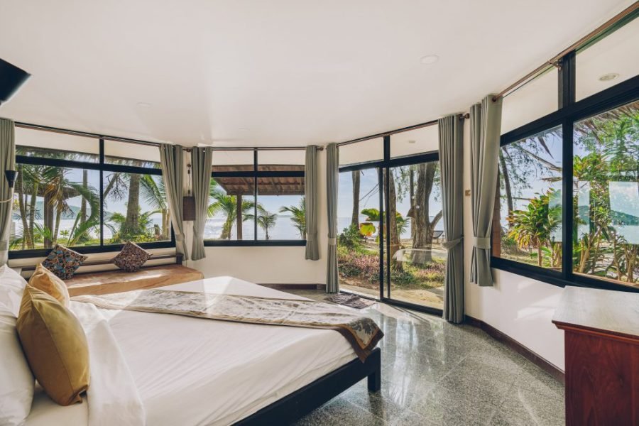 Beachfront-Bungalow